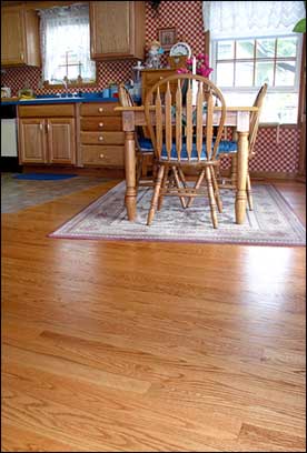 County Floors hardwood flooring services: sanding and refinishing