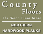 County Floors Northern Hardwood Planks Logo
