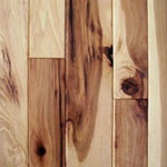 Hickory wood flooring