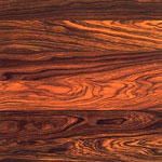 Cocobolo wood flooring - clear grade
