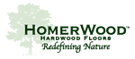 HomerWood Hardwood Floors Logo