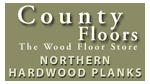County Floors Northern Hardwood Plank Logo