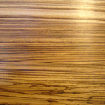 Zebrawood flooring - quarter-sawn